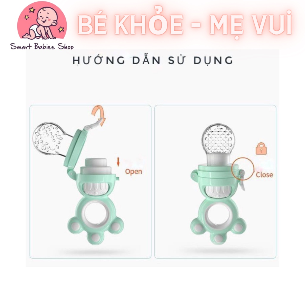 Túi nhai ăn dặm, túi tập nhai cho bé