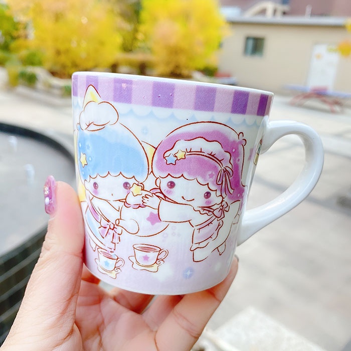 ﹊✙Kurumi Melody Con chó Yugui Phim hoạt hình dễ thương Cốc sứ đựng nước Cup Mug Coffee Cup 220ML