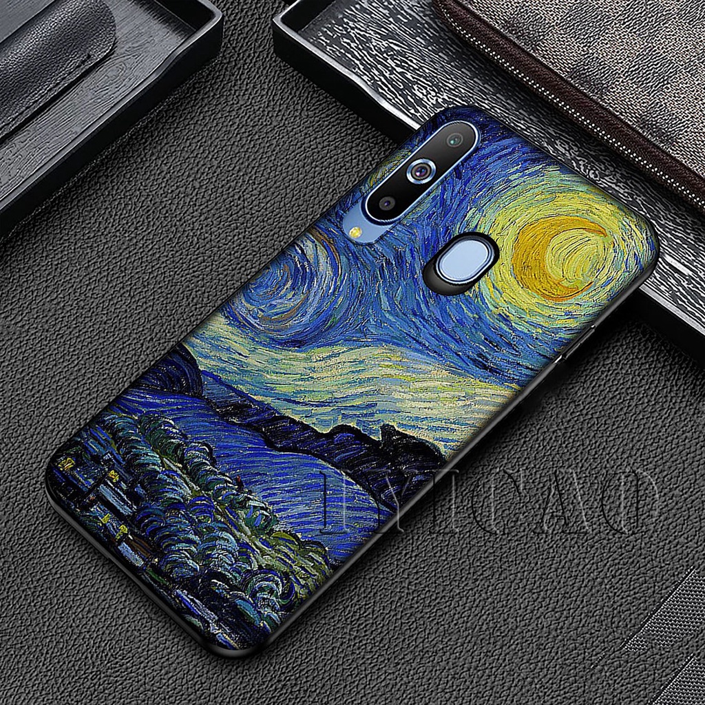 Ốp điện thoại silicone mềm hình tranh Van Gogh cho Samsung Galaxy S20 Plus S10 Lite S8 S9 Plus