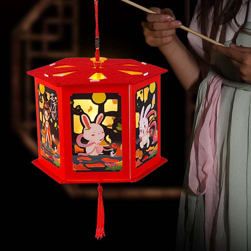 YIYU Lồng Đèn Giấy Tua Rua Treo Trang Trí Phong Cách Trung Hoa