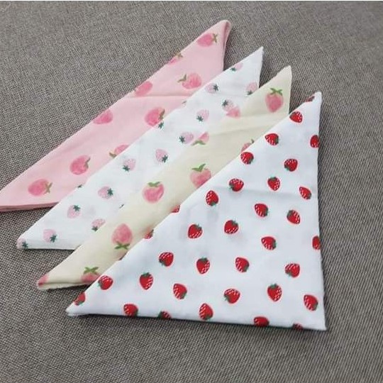 Khăn Bandana buộc cổ, buộc đầu họa tiết hoa nhí dễ thương
