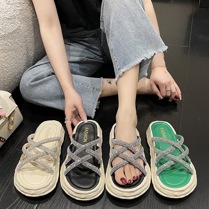 Dép Sandal Đế Dày Thời Trang Mùa Hè