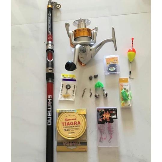 🐋 Bộ cần câu shimano máy bl7000 🐋