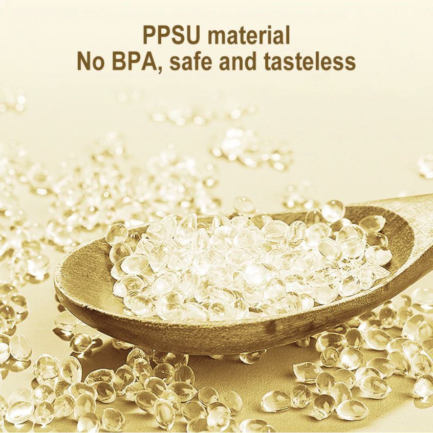 Bình Pigeon chất liệu PPSU màu hồng 160ml/ 240ml