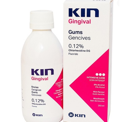 Nước súc miệng ngăn ngừa viêm nướu KIN GINGIVAl 250ml