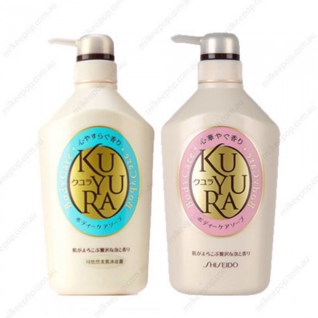 Sữa tắm Kuyura Shiseido Nhật Bản 450ml