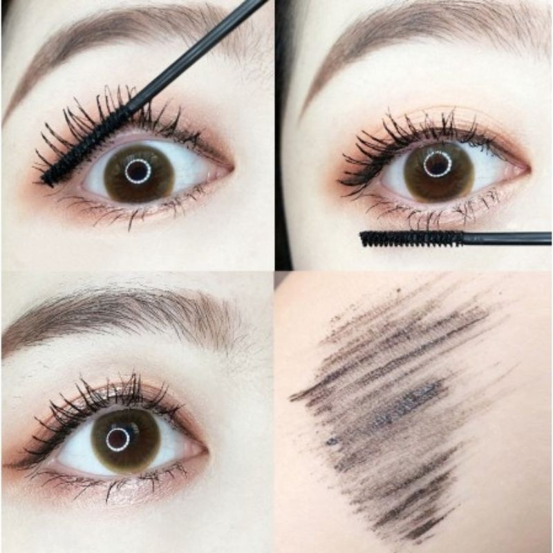 Mascara 4D ZRANMI [ Đầu mảnh, chống thấm nước,  kéo mi dài cong]