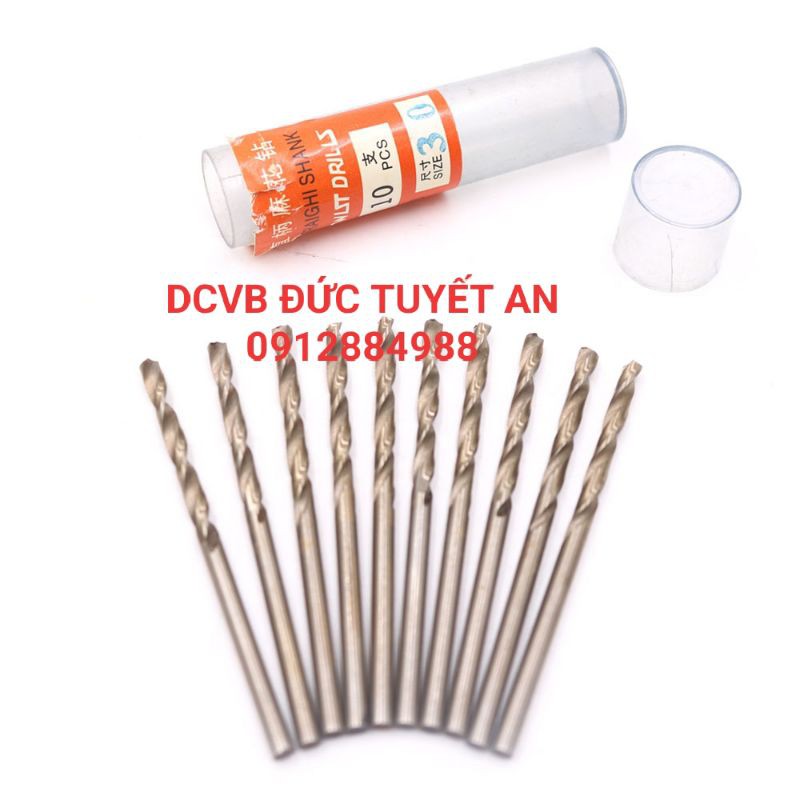 Ống khoan  0.4mm - 1.9mm