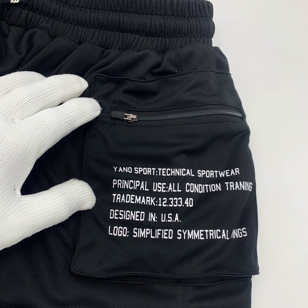 Quần tập gym nam 2 lớp có túi STTK01 quần thể thao nam ngắn cao cấp chất đẹp | BigBuy360 - bigbuy360.vn