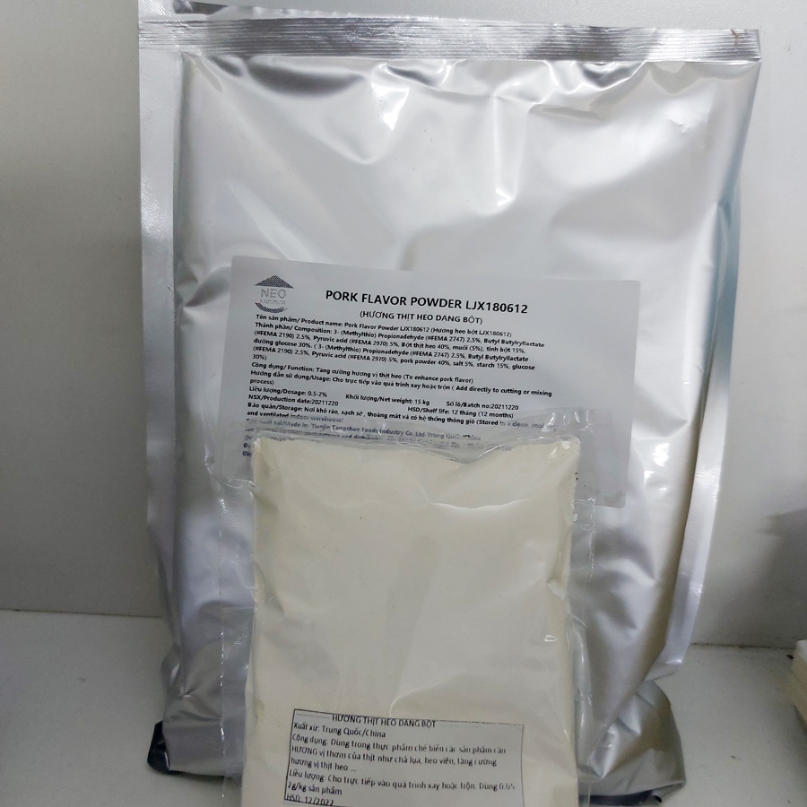 Hương thịt heo chuyên dùng cho xúc xích, chả lụa - Pork Paste Flavor NQ-446-GE