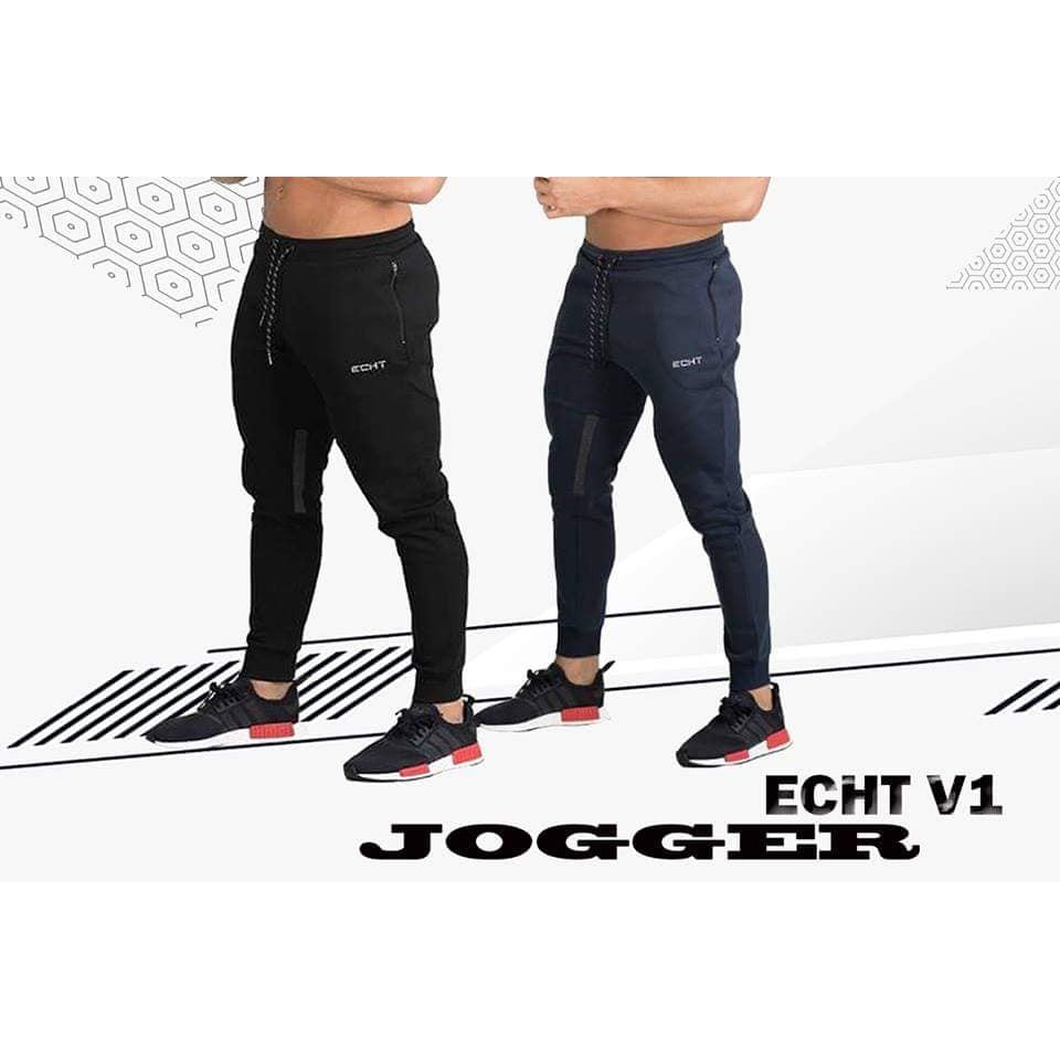 Quần Dài Gym ECHT Thun Thể Thao Co Giản Tốt Chất Lượng Tập Gym Thể Thao Đi Chơi Dã Ngoại