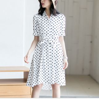 Đầm bi trắng nữ 75