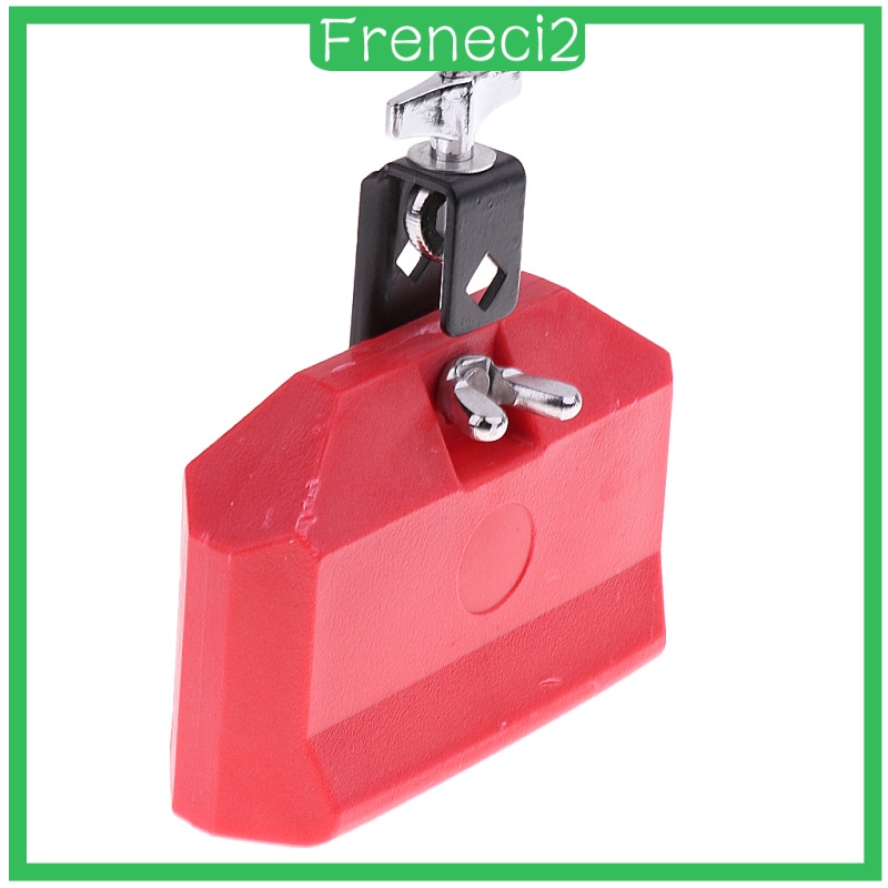 [FRENECI2] High Pitched Cowbell ABS Cow Bell Cattlebell Drum Percussion Red