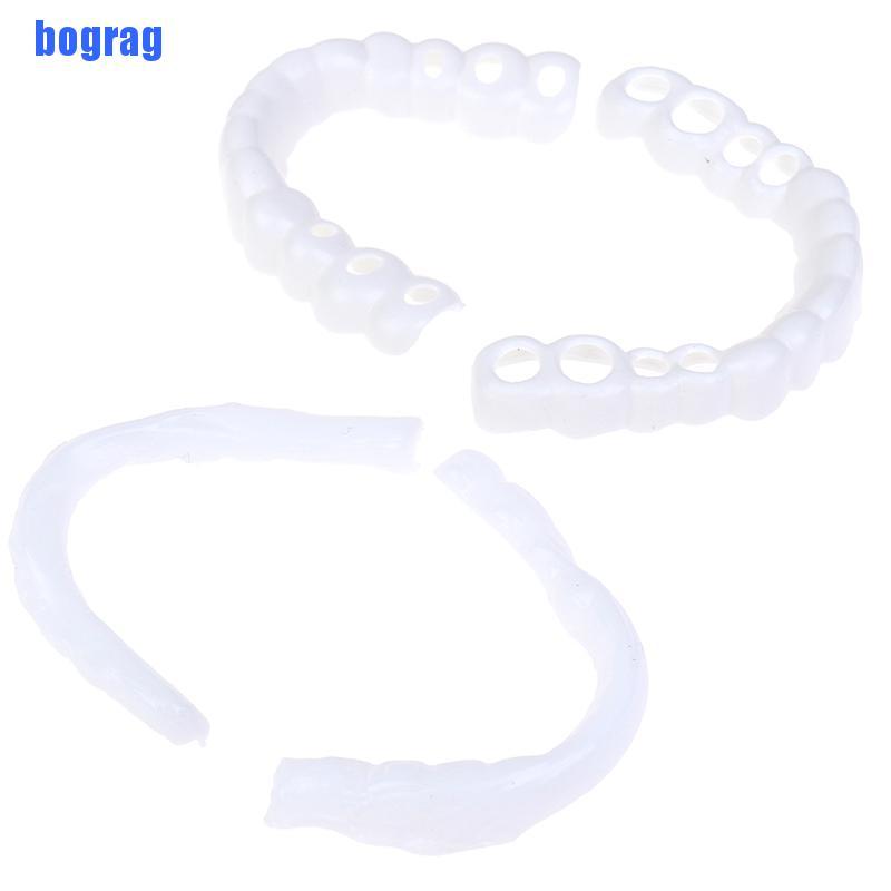 (Hàng Mới Về) Set 2 / 4 Bộ Răng Giả Thẩm Mỹ Cho Hàm Răng Giả