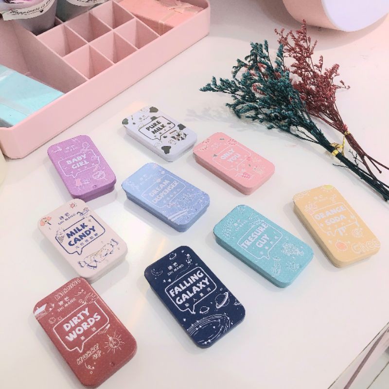 Nước hoa khô dạng sáp Shi Mang hàng nội địa Trung sẵn hàng 10 mùi thơm nhẹ mát