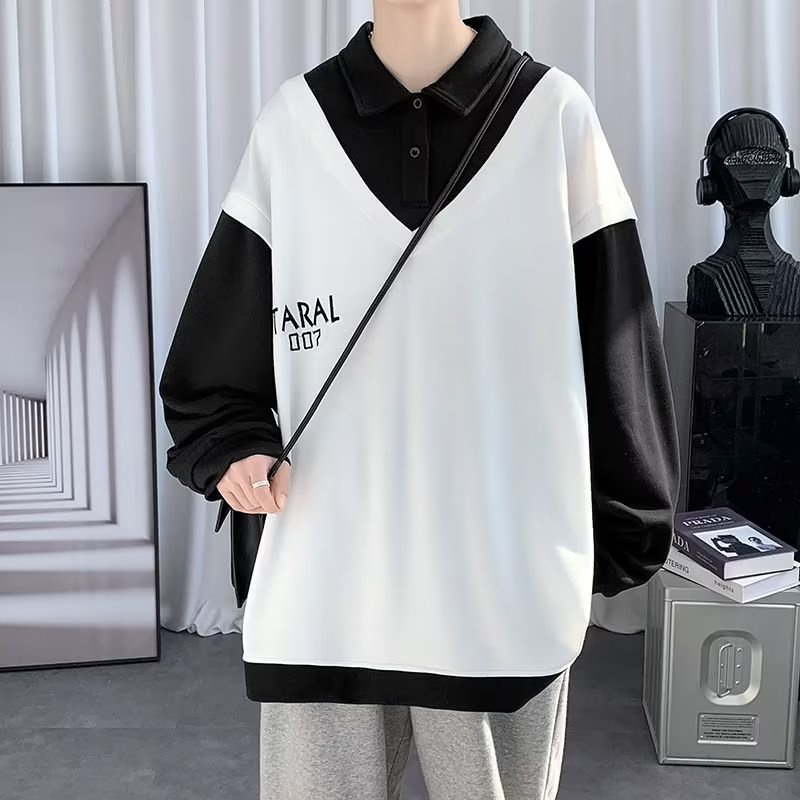 Áo Sweater Dài Tay Thiết Kế Đơn Giản Thời Trang Dành Cho Cả Nam Và Nữ áo sweater nữ áo len trắng