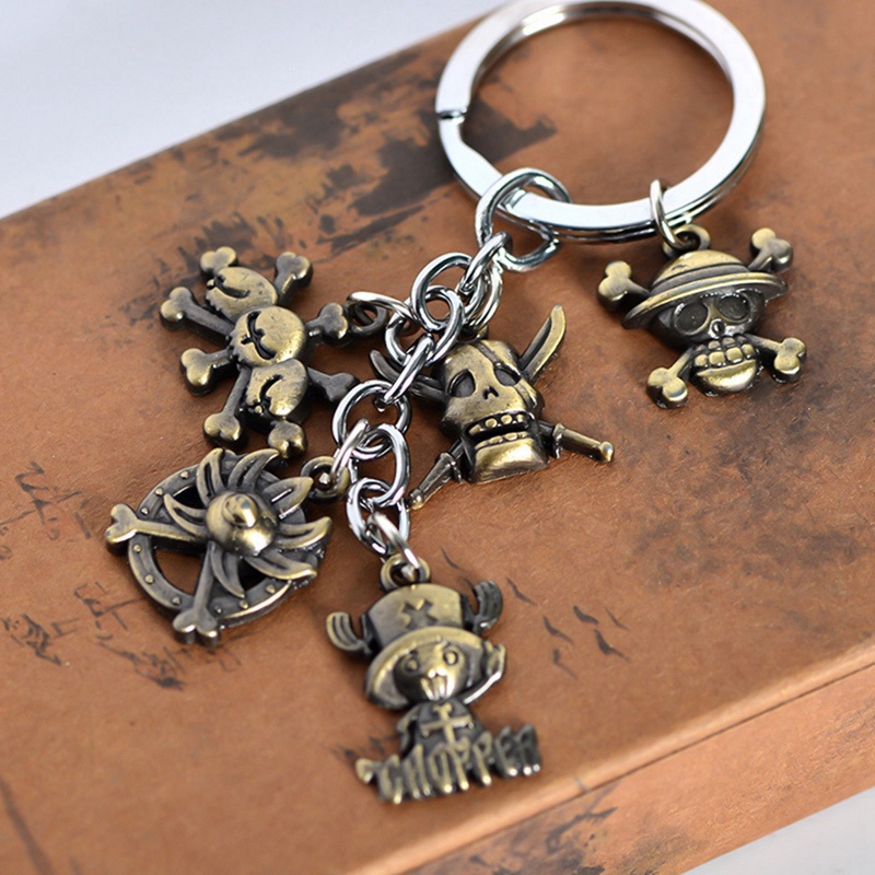 1 Móc Khóa Hình Đầu Lâu One Piece