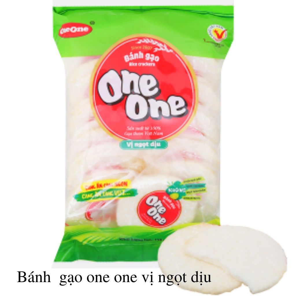 Bánh Gạo One One 🍀FREESHIP🍀 Bánh Gạo One One Vị Ngọt Dịu 230g