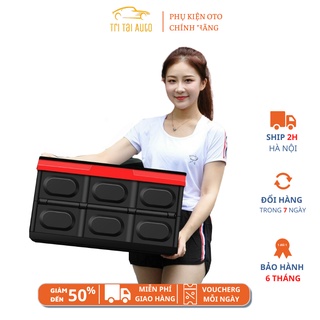 Thùng đựng đồ để cốp ô tô, thùng đựng đồ ô tô gấp gọn để cốp sau xe ô tô