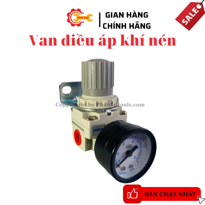 Van Điều Áp Khí Nén AR2000-02-Chất Liệu Hợp Kim Nhôm