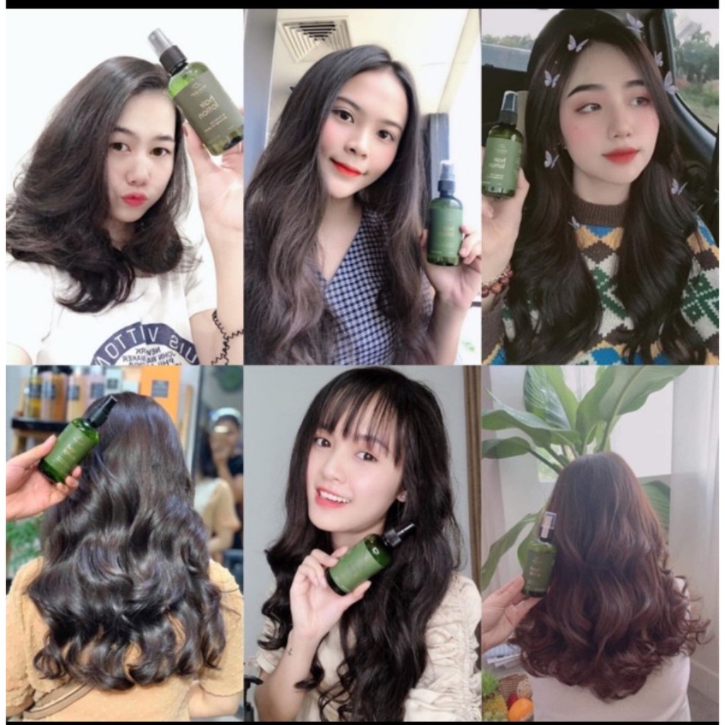 Xịt mọc tóc gốc thảo mộc bưởi xanh thiên nhiên 100ml