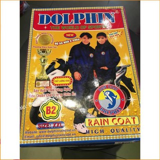 [Quá Chuẩn]  ÁO MƯA BỘ CAO CẤP DOLPHIN