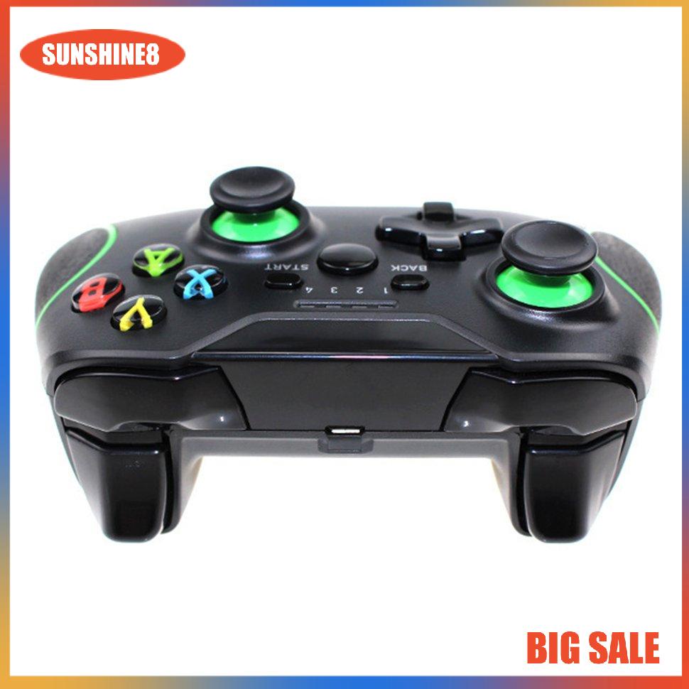 【SUN】2.4G Wireless Gaming Controller Dual-Vibration Joypad Smartphone Gamepad