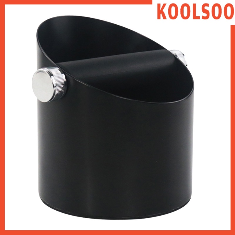 [KOOLSOO] Coffee Knock Box Grinds Waste Bucket for Coffee Maker Non-Slip for Home