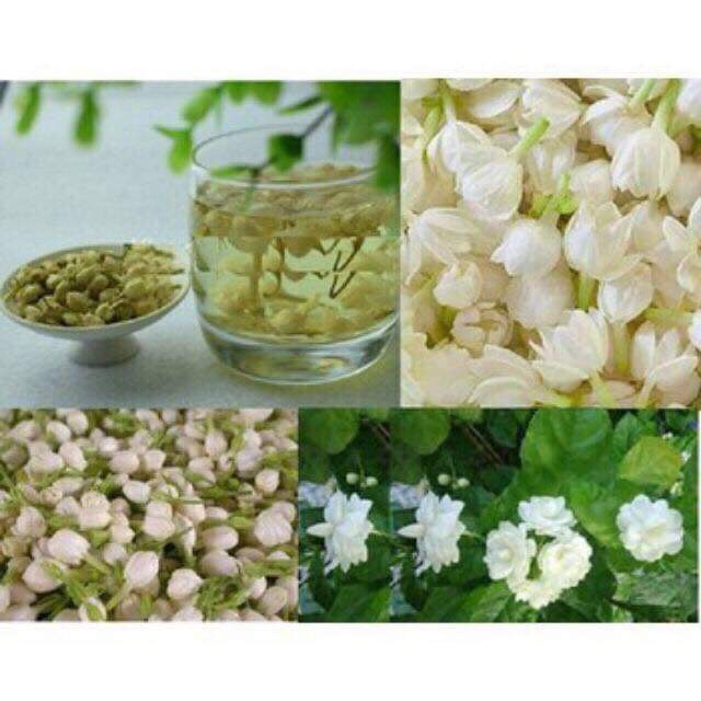 Combo 1 kg hoa nhài - Trà hoa bát tiên khô 100%
