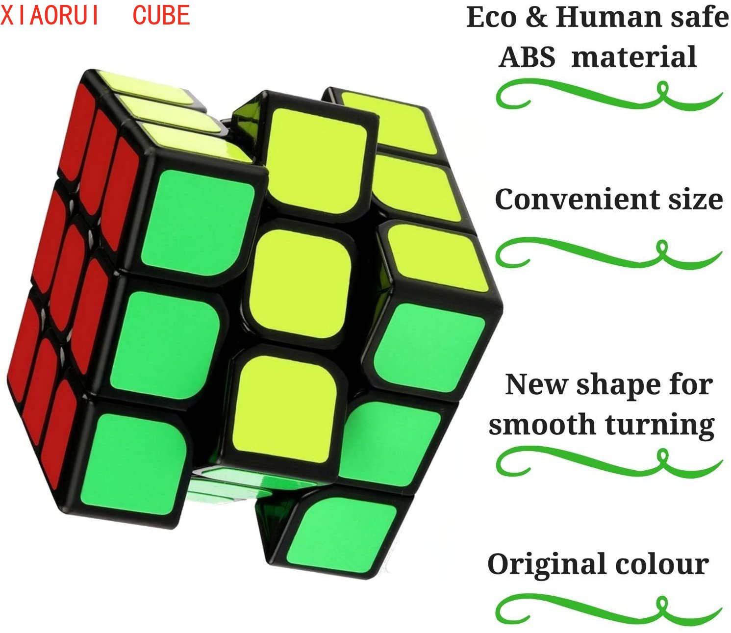 Khối Rubik 3x3 Nhiều Màu Sắc Kích Thước 5.6x5.6cm