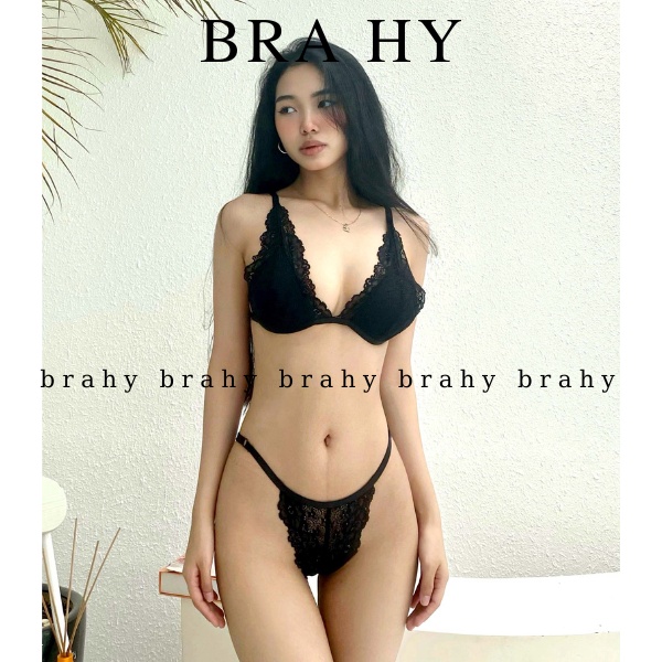 [3 MÀU] Đồ lót nữ thiết kế gợi cảm nguyên set gồm áo + quần BRAHY 125