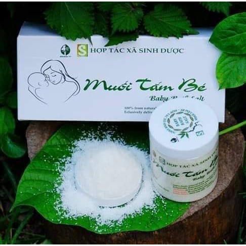 MUỐI TẮM BÉ RÔM SẢY - NGỨA - HĂM DA ĐỘC MỘC
