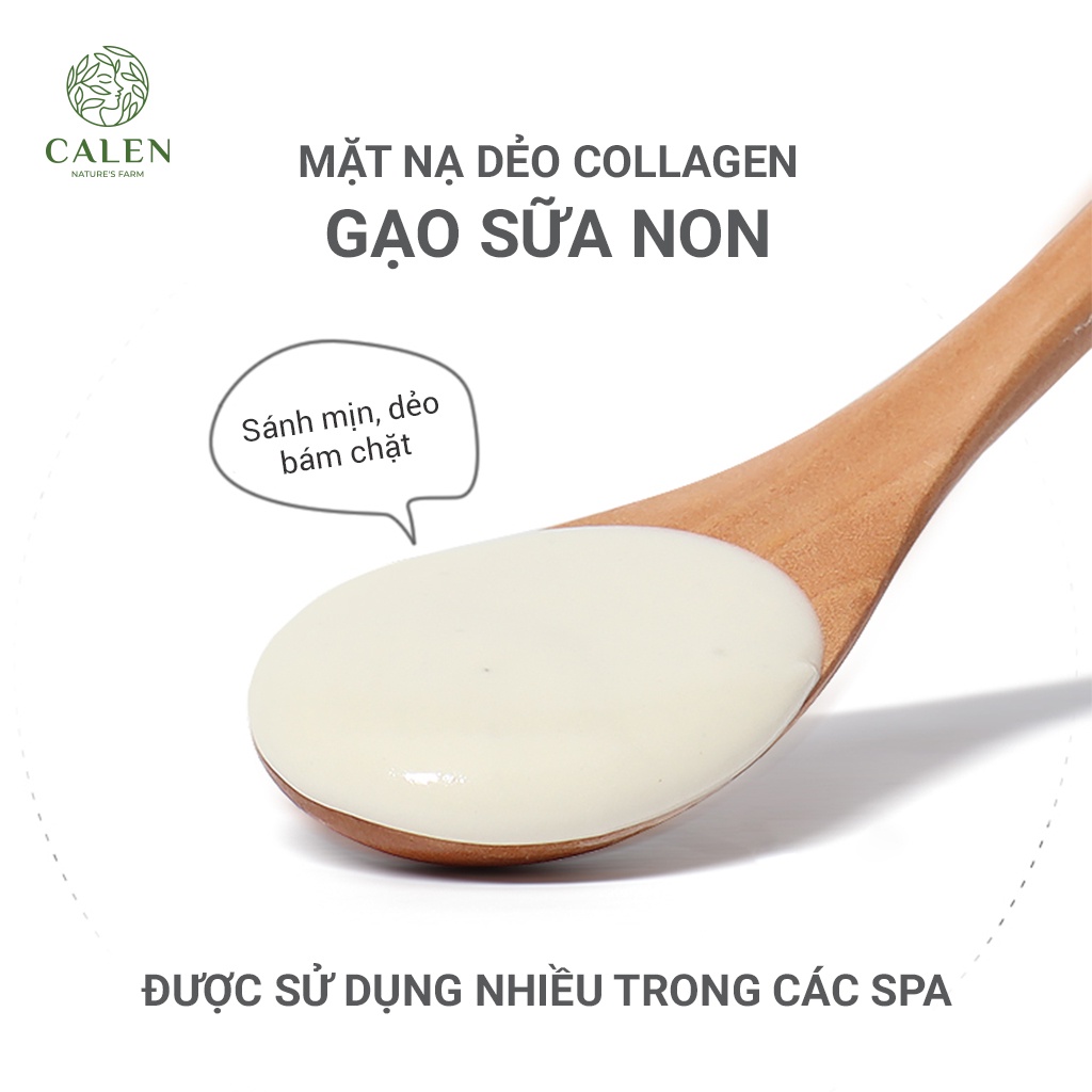 Mặt nạ gạo sữa non đắp mặt dưỡng da trắng hồng,làm giảm quá trình lão hóa và mềm mịn da hũ 200gr