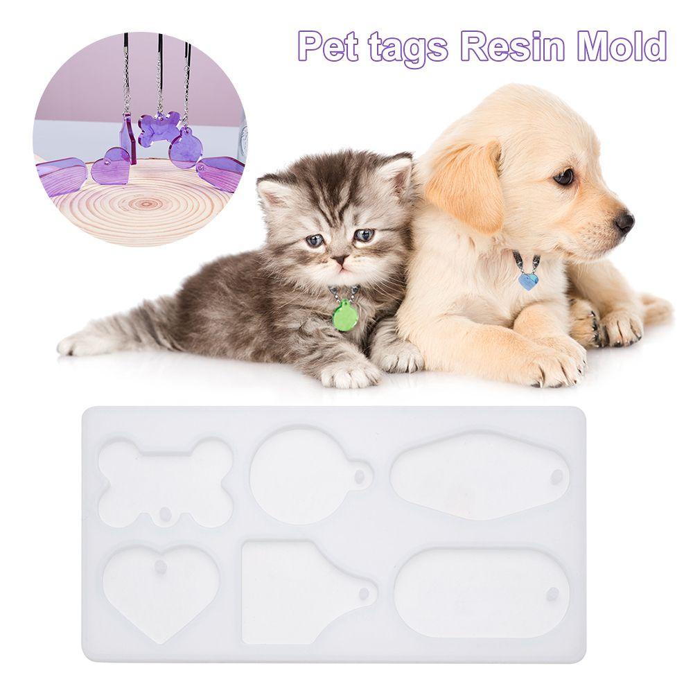 Layor1 Xương Chó Bằng Epoxy Dùng Làm Mặt Dây Chuyền DIY|Khuôn Silicone Làm Bánh Tiện Lợi