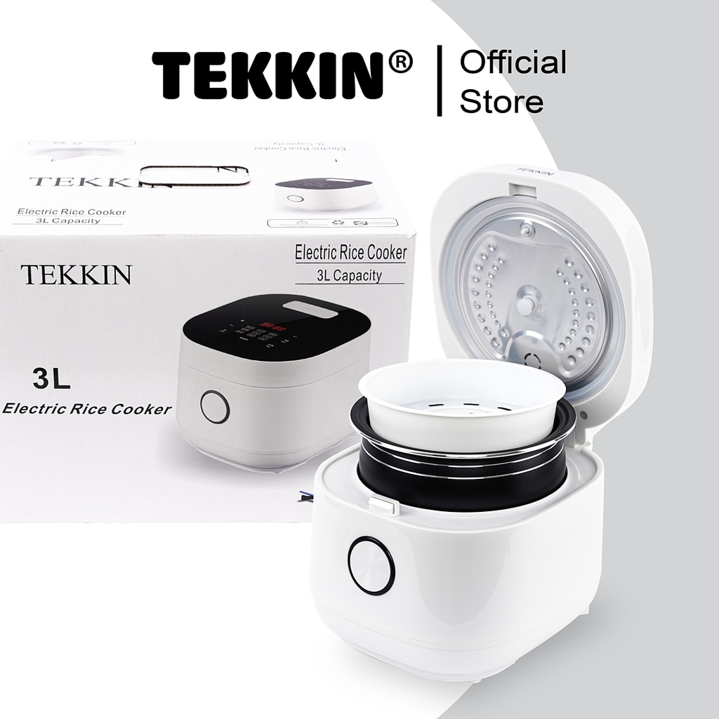 Nồi Cơm Điện Tử Thông Minh TEKKIN TI-987 Bảng Điều Khiển Cảm Ứng 10 Chế Độ Nấu BH 12 Tháng