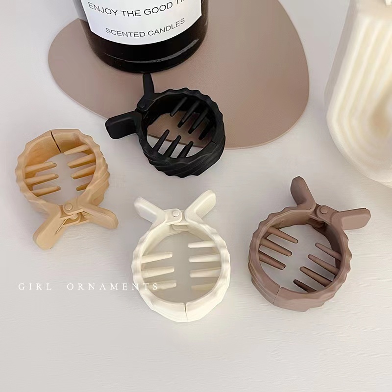 Kẹp Tóc Hình Vuông Phong Cách Hàn Quốc Cổ Điển Thời Trang Cho Nữ