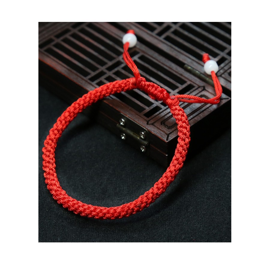 Vòng chỉ đỏ bện tròn nhiều kiểu