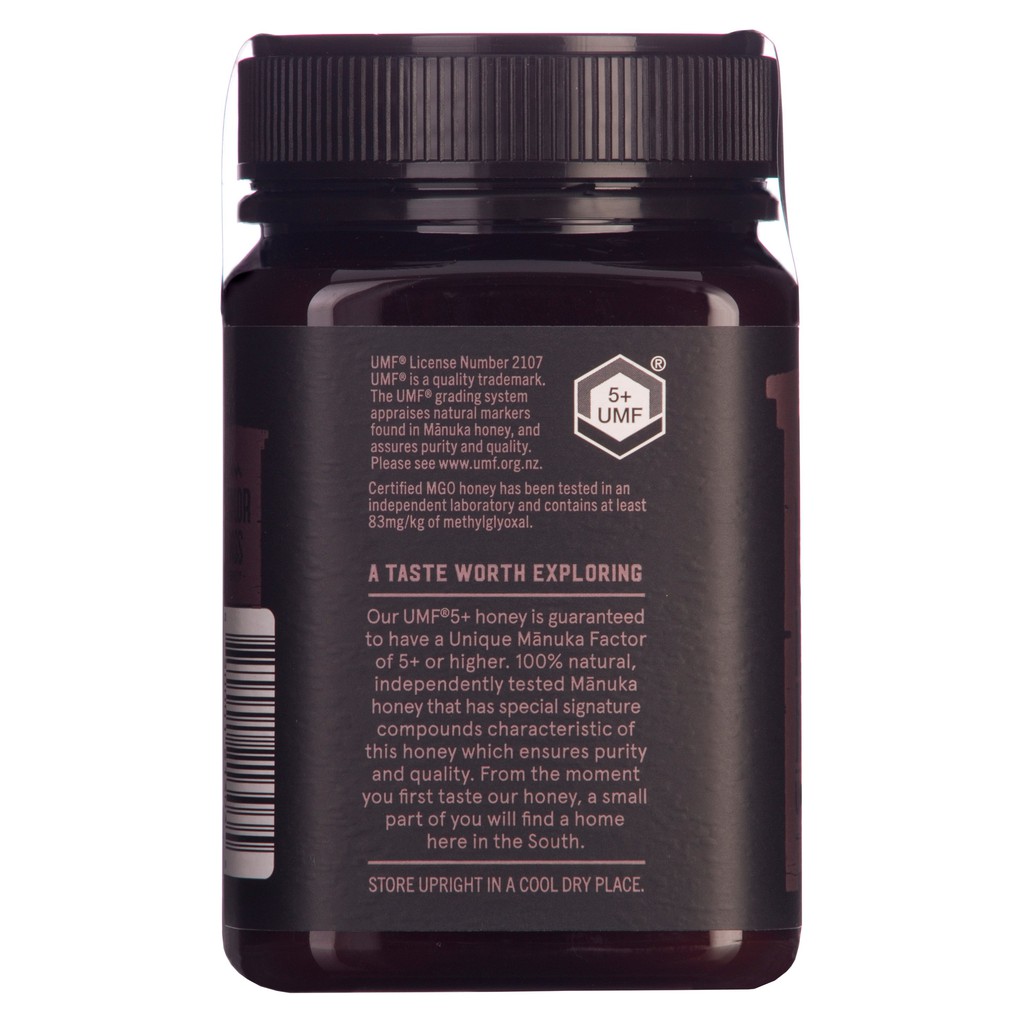 [DATE 8/ 2022] Mật ong Manuka Taylor Pass Honey Co UMF 5+ MGO 83+ 500G