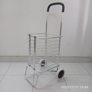 (Hình ảnh thực tế) Xe kéo đi chợ xếp gọn TL90C siêu nhẹ