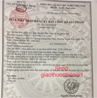 Dầu gấc tuệ linh