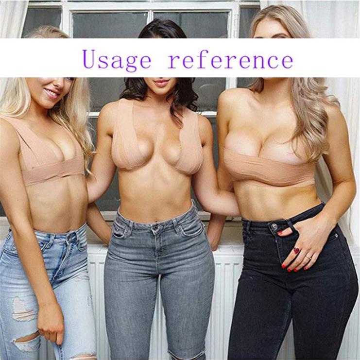 Cuộn Băng Dán Nâng Ngực Co Giãn Có Thể Tạo Nhiều Kiểu Dán Cho Nữ