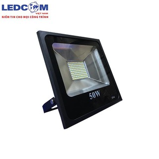Đèn ngoài trời: đèn pha led mỏng SMD 50W cao cấp chất lượng