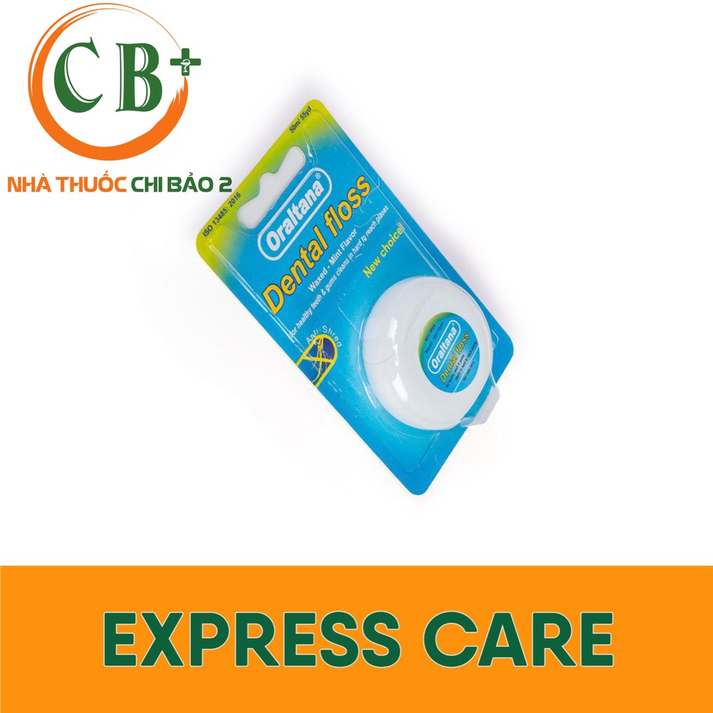 ✅ [CHÍNH HÃNG] Chỉ nha khoa Oraltana Dental floss (cuộn 50m).