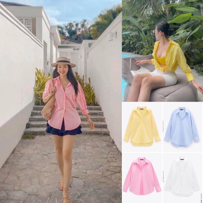Áo sơ mi Zara xuất xịn