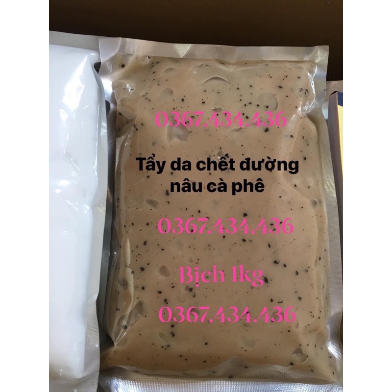 tẩy da chết cafe bịch 1kg