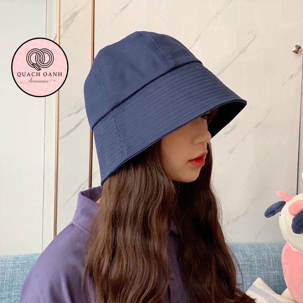 Mũ bucket tai bèo vành cụp trơn unisex – MU52