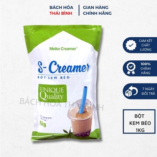 Bột kem béo nguyên liệu pha trà sữa Đài Loan S- Creamer 1kg