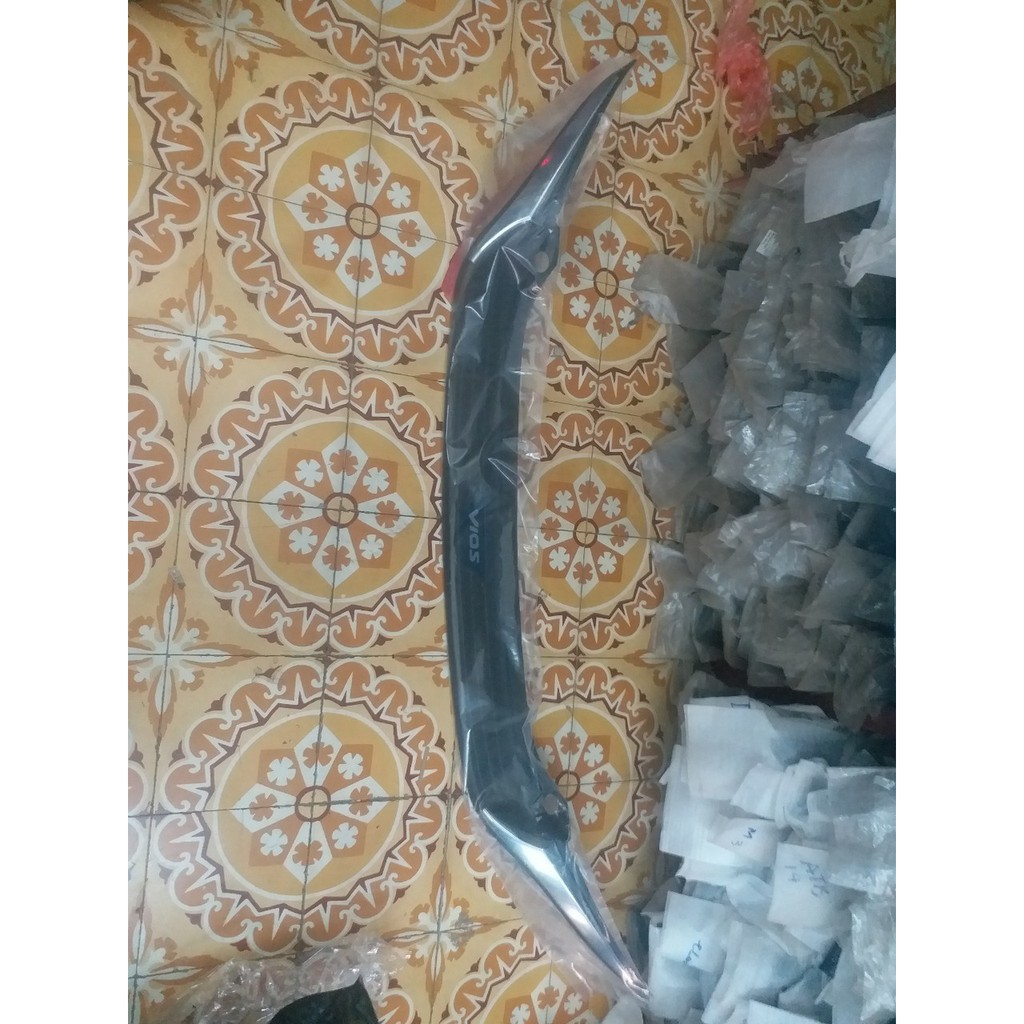 Bộ chống trầy cốp Ngoài 3D Toyota Vios các form từ 2014 đến 2018