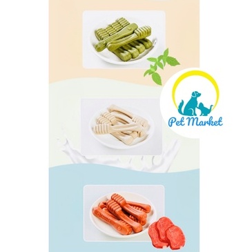 XƯƠNG ORGO CHO CHÓ GẶM SẠCH RĂNG, BỔ SUNG CANXI