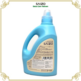 Nước Giặt Sinh Học Chống Phai Màu, Chống Co Dành Cho Chất Liệu Lanh, Lụa, Đũi, Tơ Tằm Saizo Nhật bản 2,5 lít
